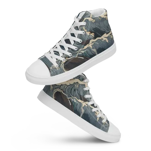 Stormwatch on a Women's High Top Canvas Shoes