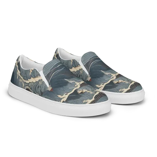 Stormwatch on a Women's Slip-On Canvas Shoes