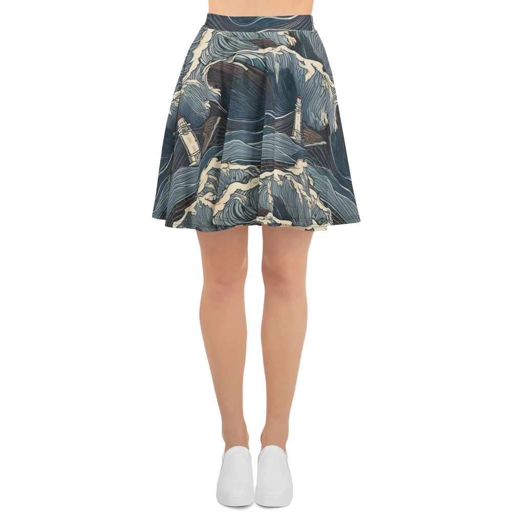 Stormwatch on Skater Skirt — Front