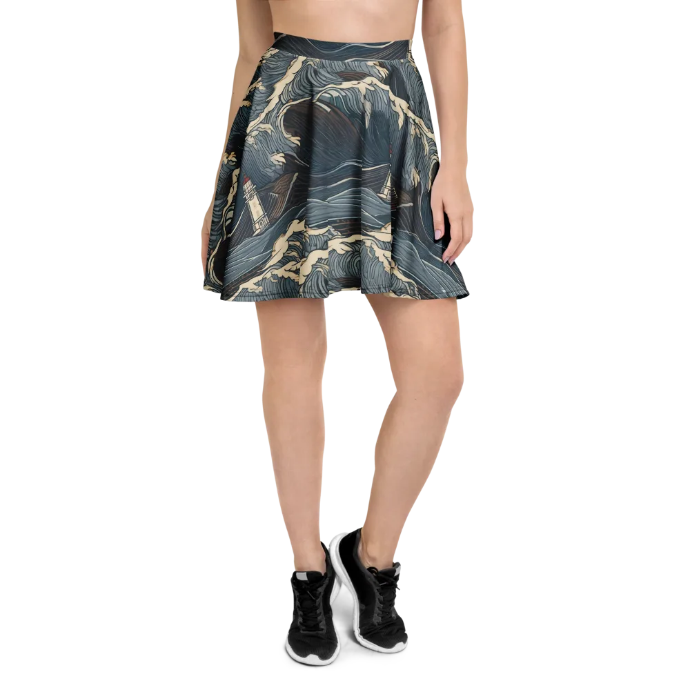 Stormwatch on Skater Skirt — Front