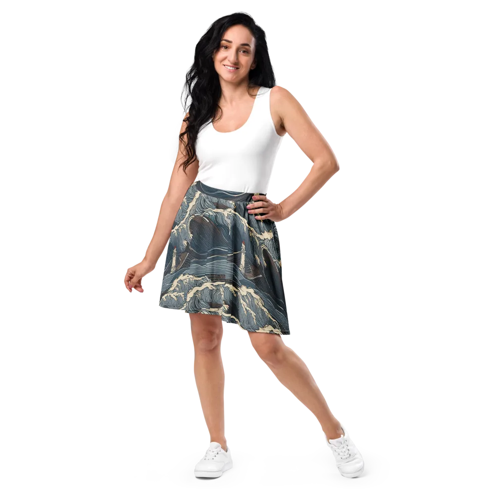 Stormwatch on Skater Skirt — Front