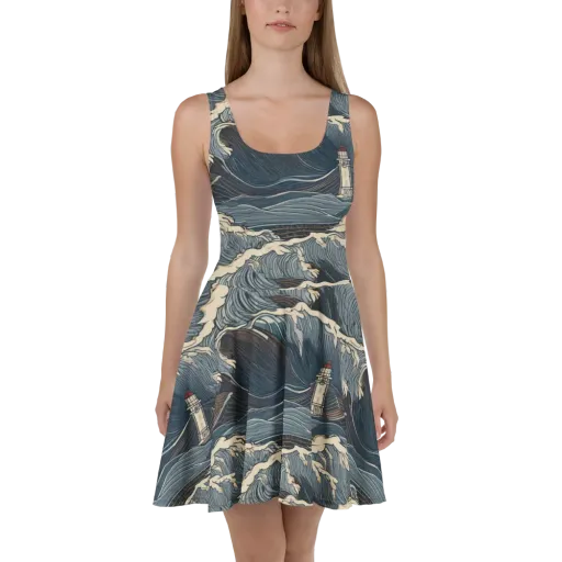 Stormwatch on a Skater Dress