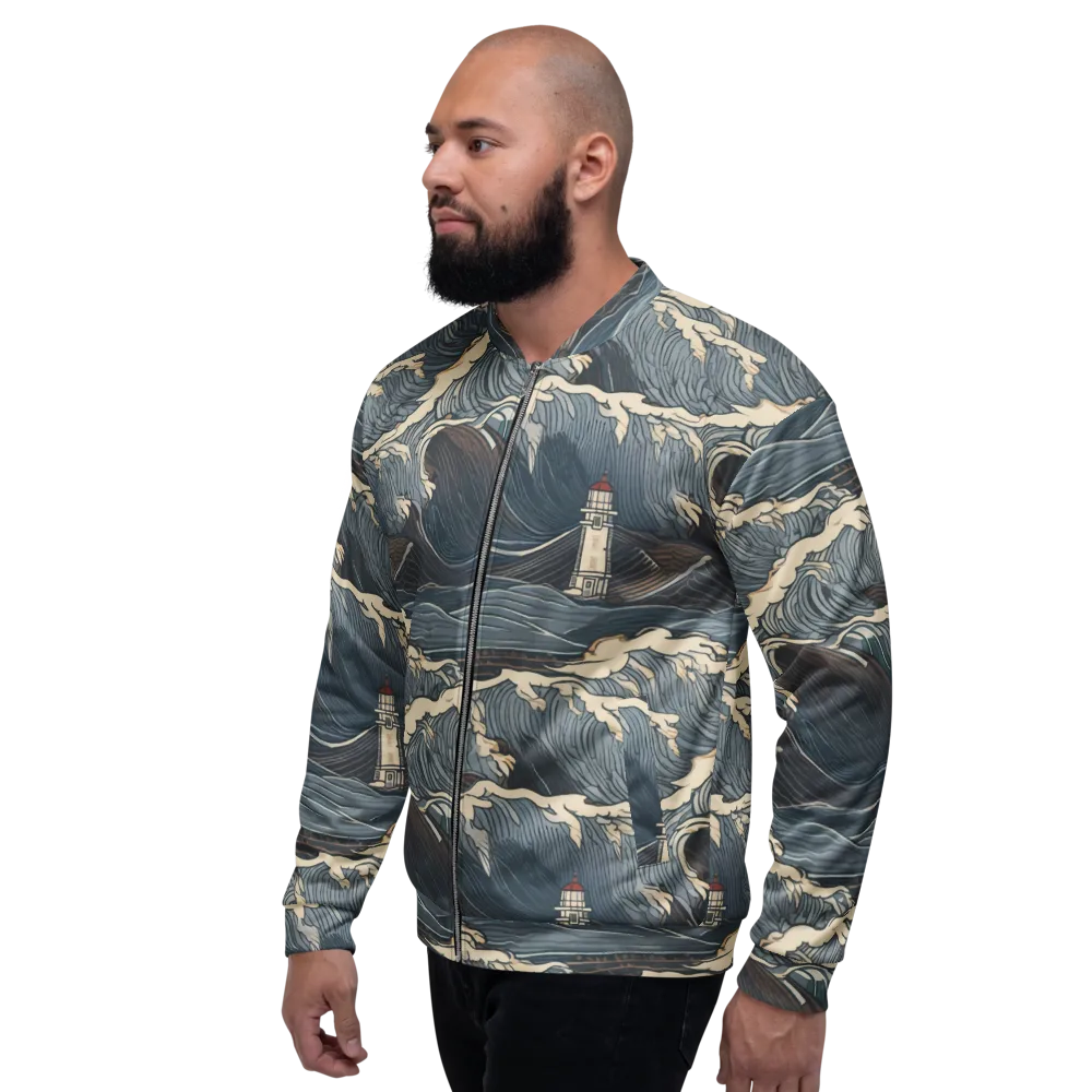 Stormwatch on Bomber Jacket — Left