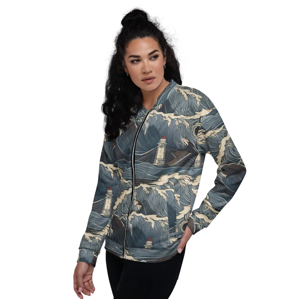 Stormwatch on Bomber Jacket — Left
