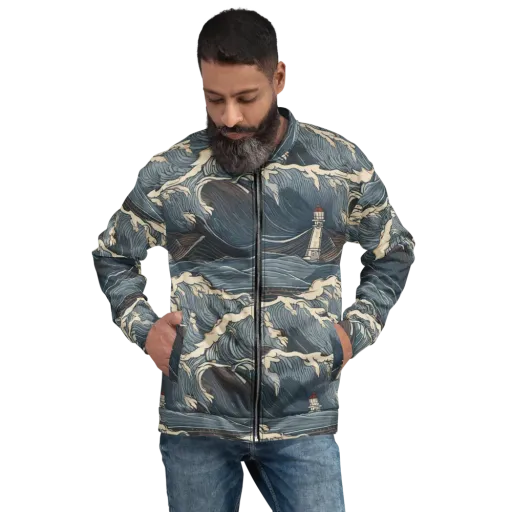 Stormwatch on a Bomber Jacket