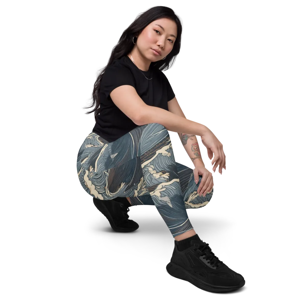 Stormwatch on Leggings with Pockets — Right Front