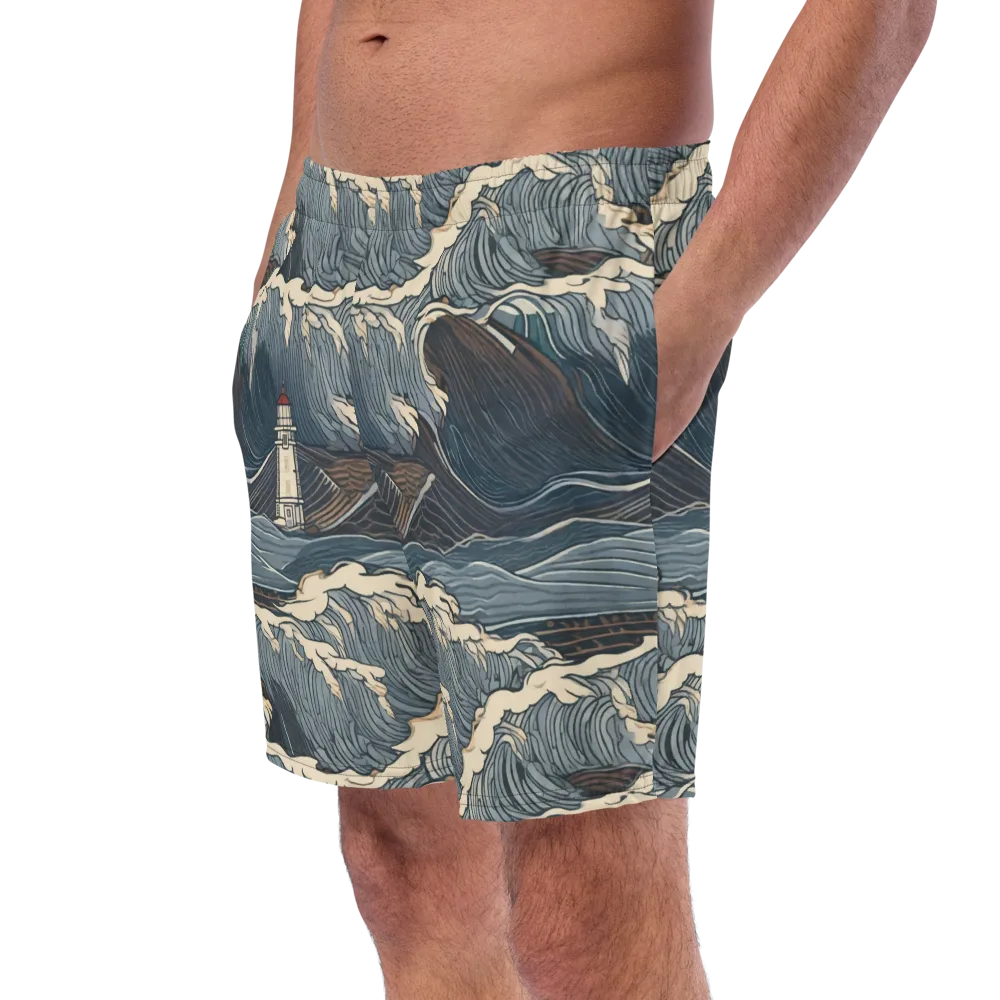 Stormwatch on Swim Trunks — Left Front
