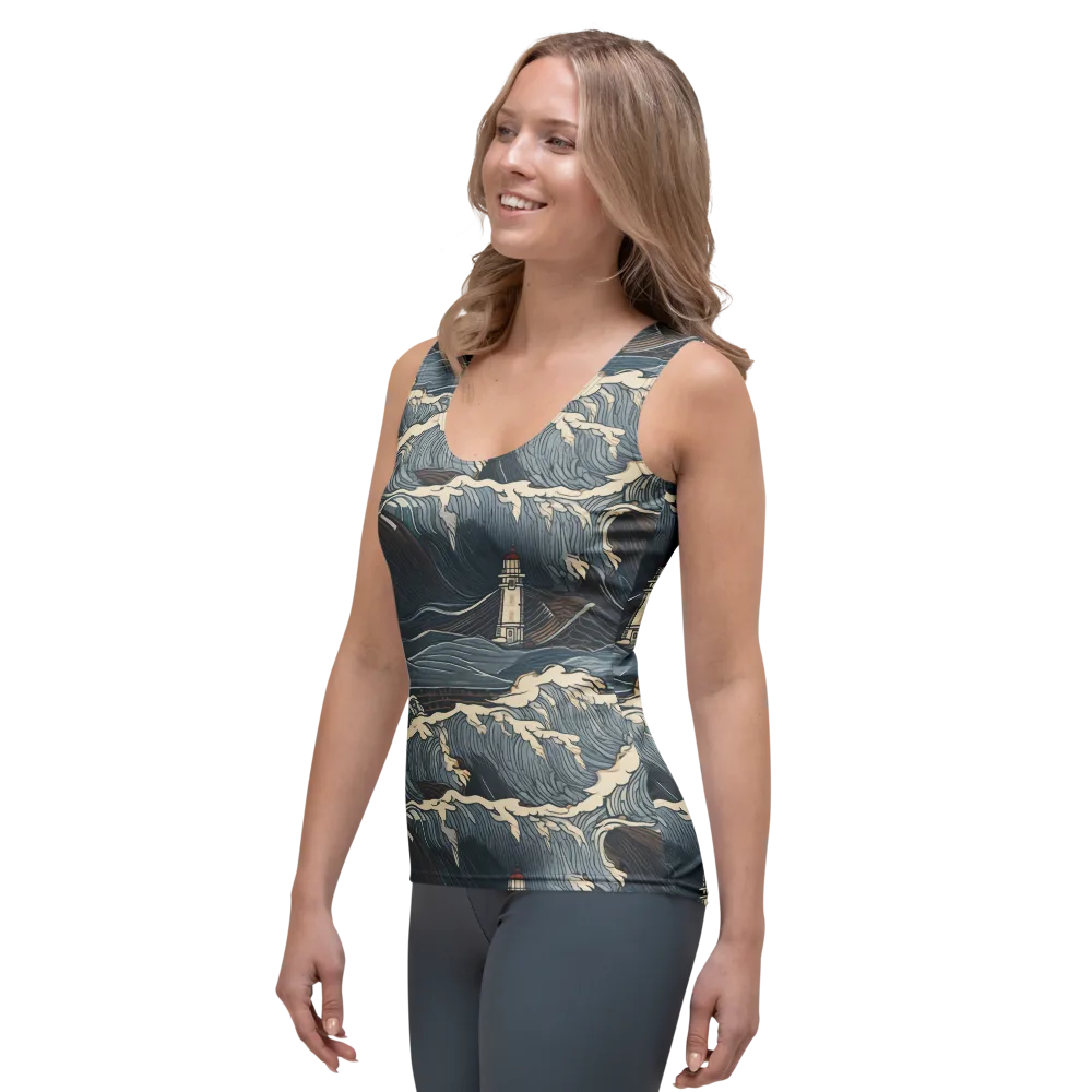 Stormwatch on Women's Tank Top — Left Front