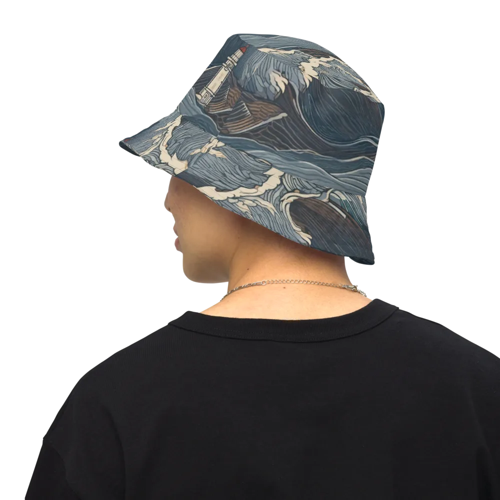 Stormwatch on Reversible Bucket Hat — Back Inside