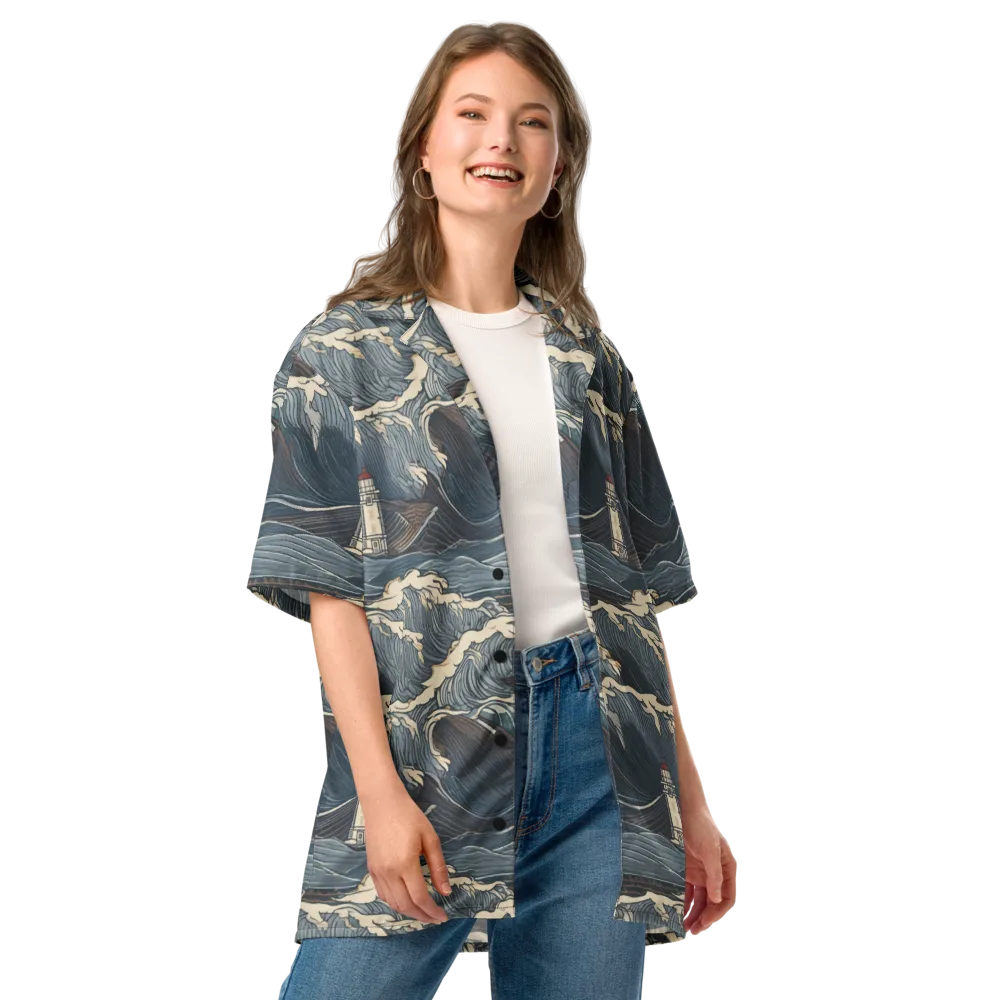 Stormwatch on Button Shirt — Front