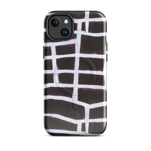 Velvet Grid on a MagSafe Tough Case for iPhone®