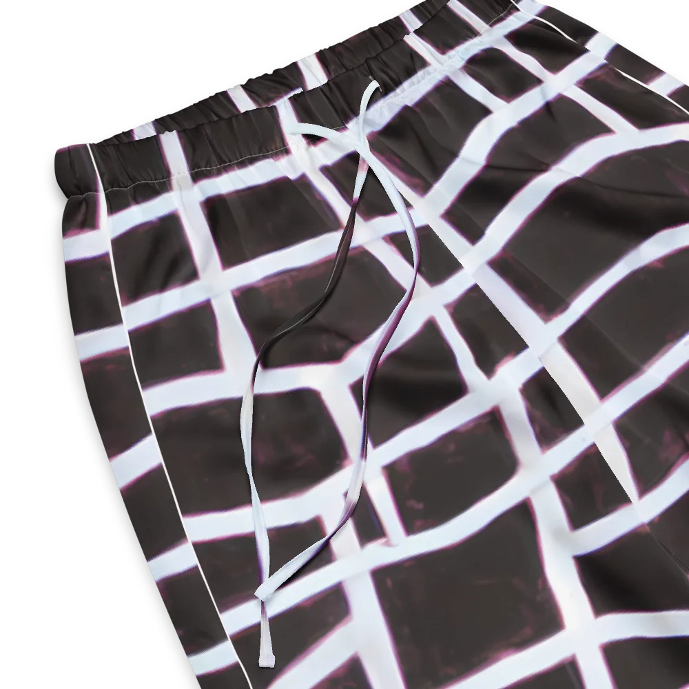 Velvet Grid on Women's Pajama Pants — Product details
