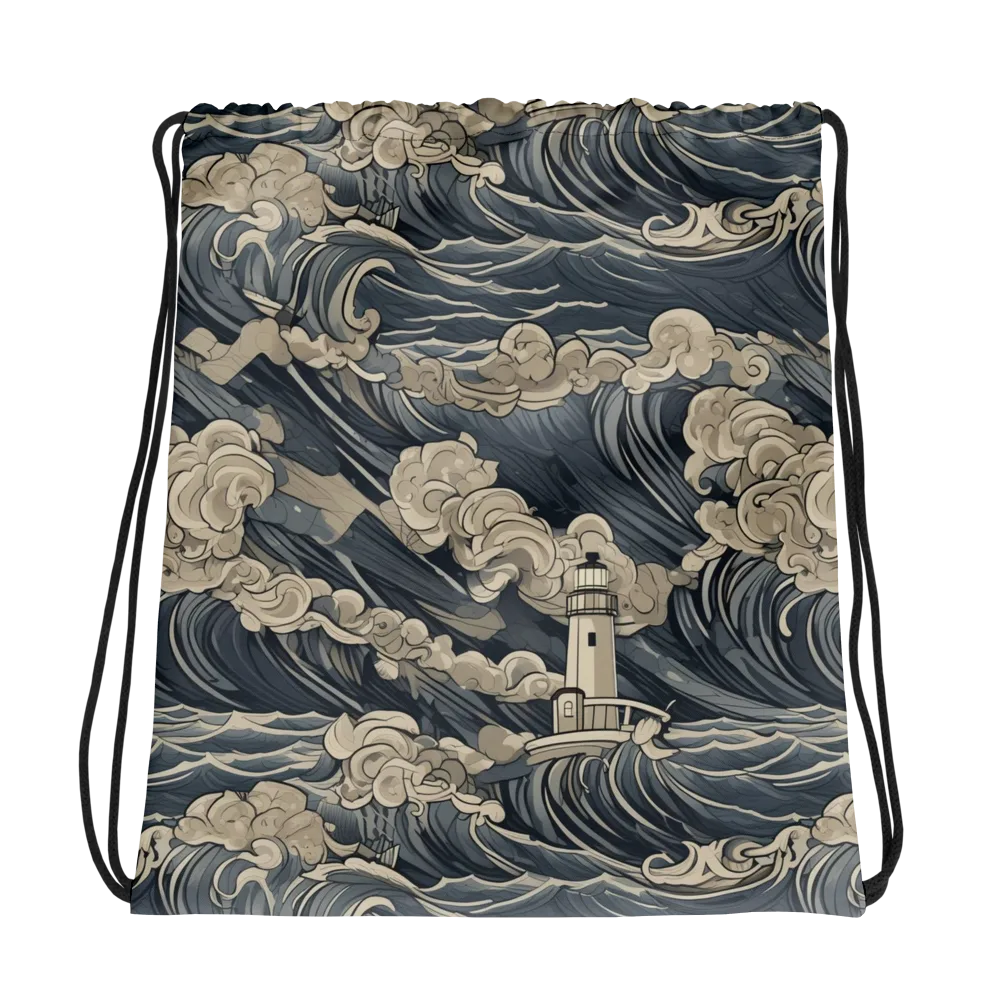 Beacon in the Swell on Drawstring Bag — Photo