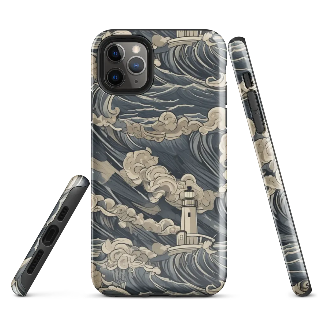 Beacon in the Swell on Tough Case for iPhone® — Front