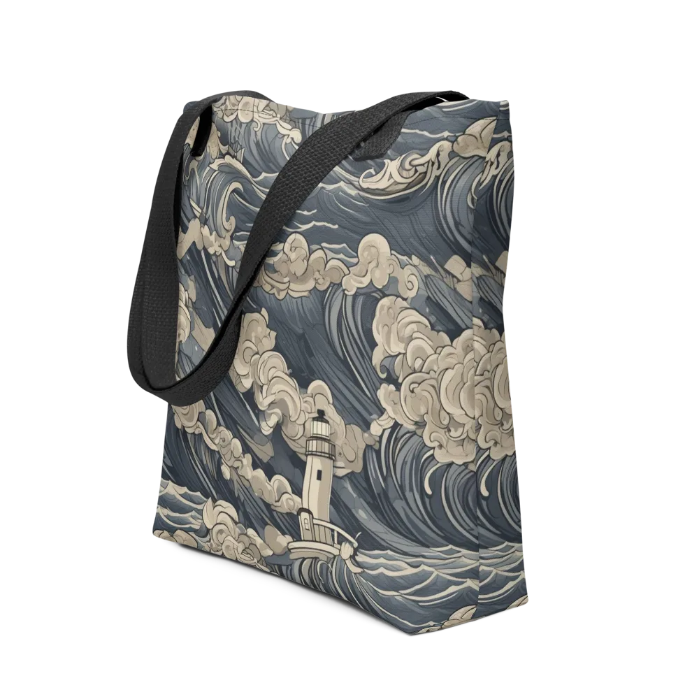 Beacon in the Swell on Tote Bag — Front