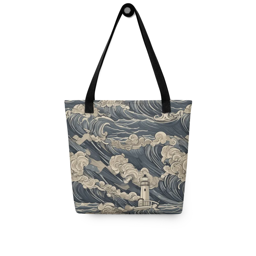 Beacon in the Swell on Tote Bag — Front