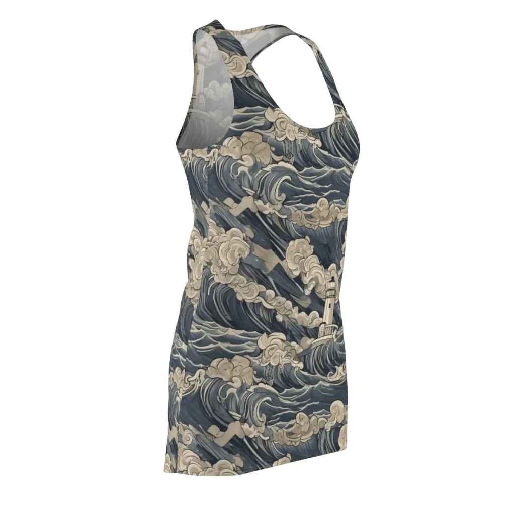 Beacon in the Swell on Racerback Dress — Front Side