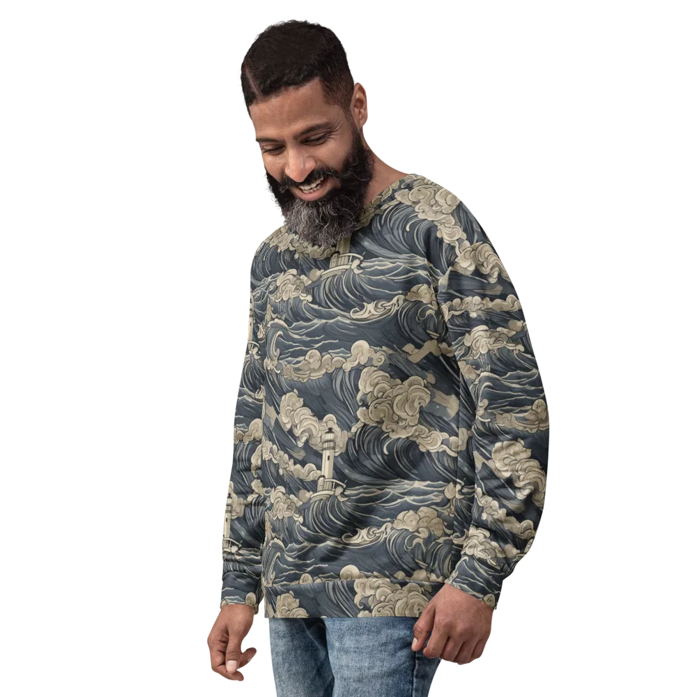 Beacon in the Swell on Sweatshirt — Left Front