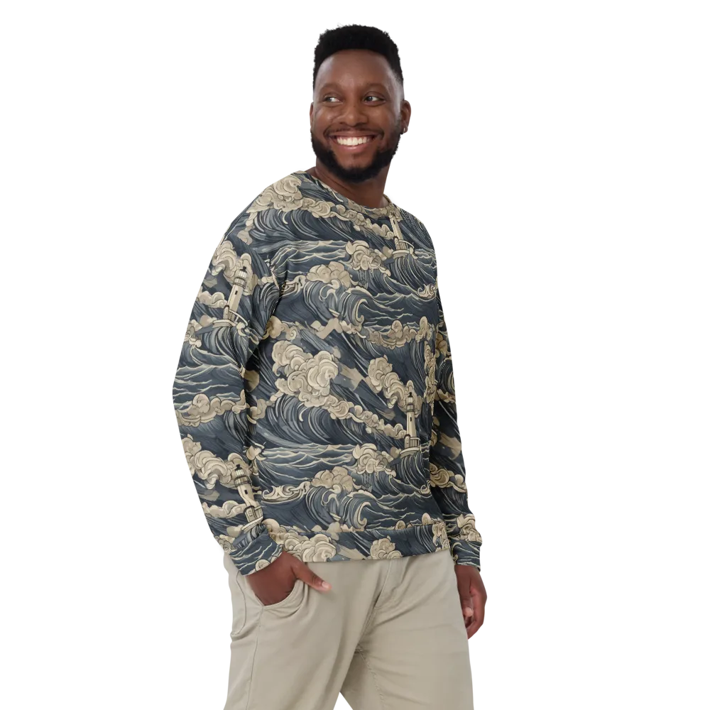 Beacon in the Swell on Sweatshirt — Front