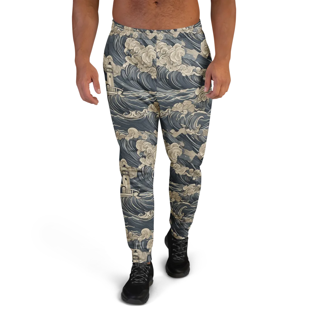 Beacon in the Swell on Men's Joggers — Front