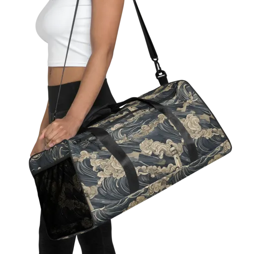 Beacon in the Swell on a Duffle Bag
