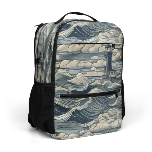 Stormwatch Lighthouse on a Utility Backpack