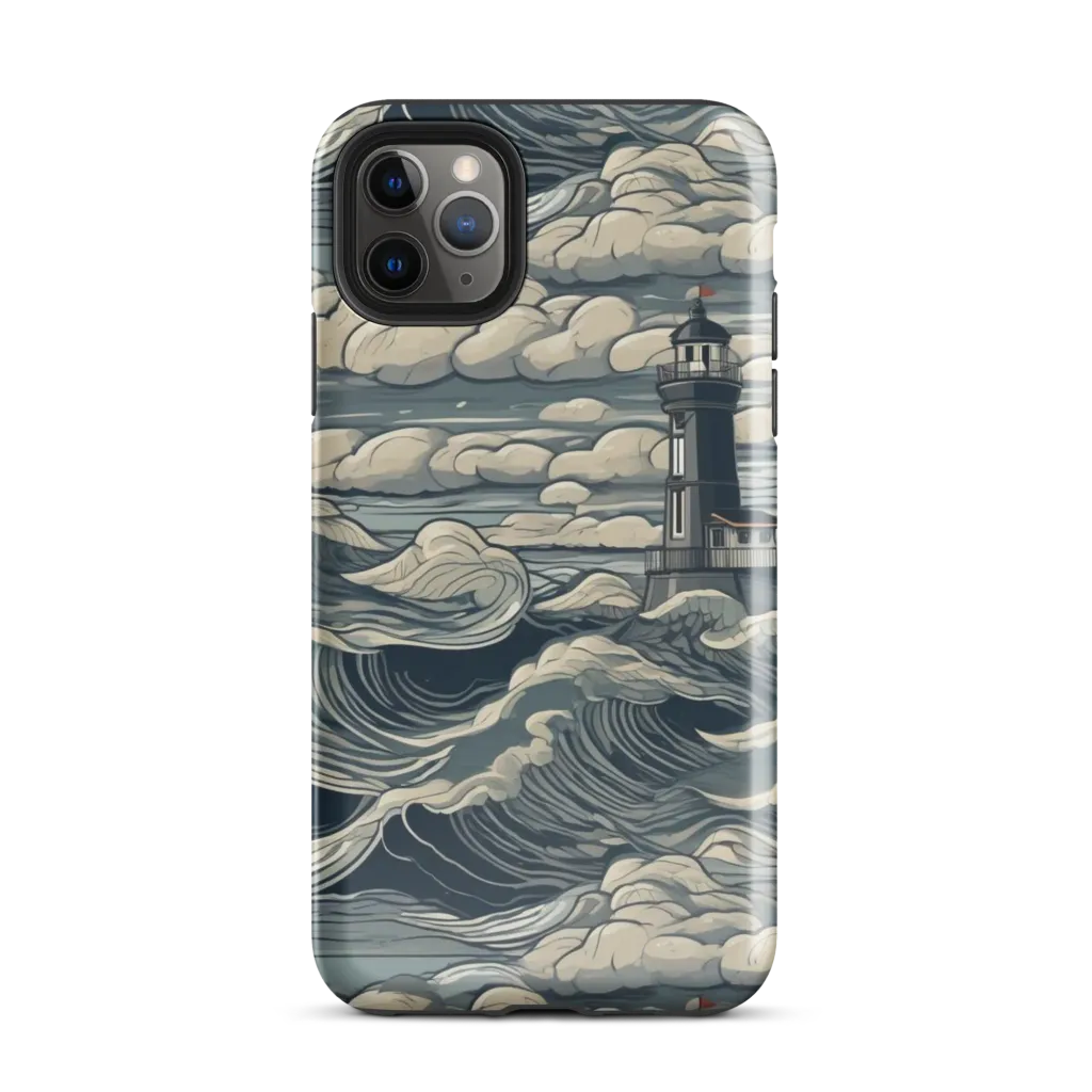 Stormwatch Lighthouse on Tough Case for iPhone® — Front