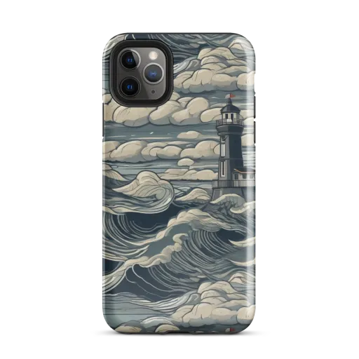 Stormwatch Lighthouse on a Tough Case for iPhone®