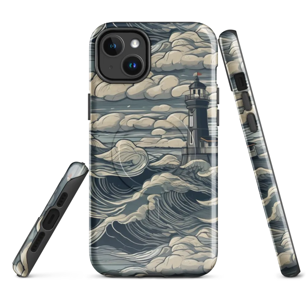 Stormwatch Lighthouse on MagSafe Tough Case for iPhone® — Front