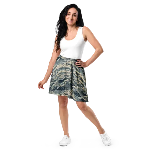 Stormwatch Lighthouse on a Skater Skirt
