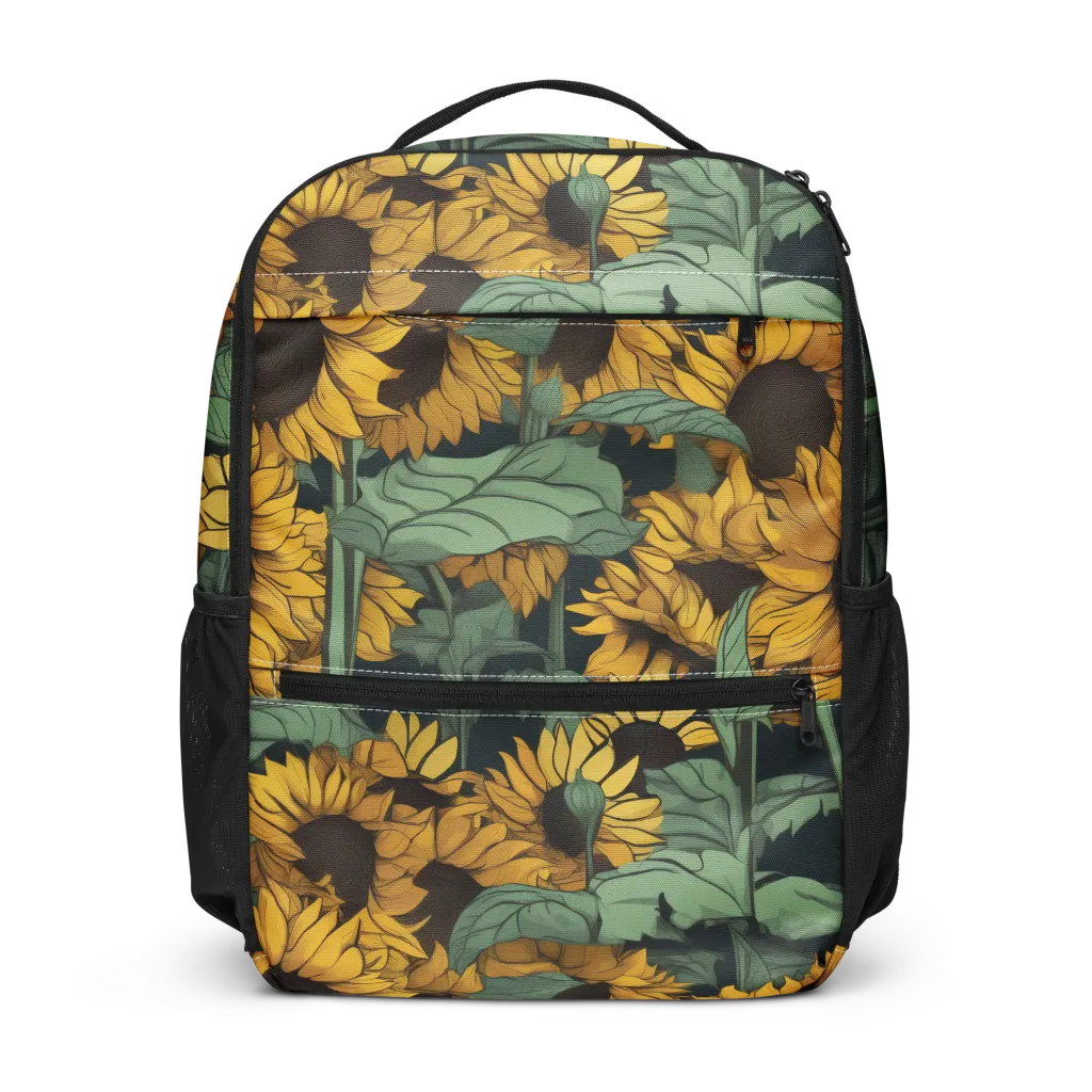 Golden Canopy on Utility Backpack — Front