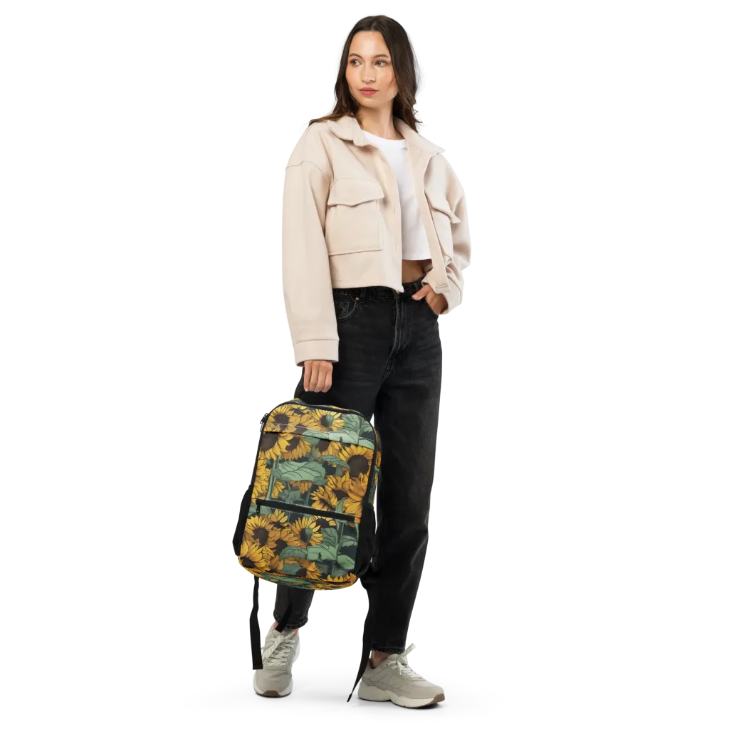 Golden Canopy on Utility Backpack — Front