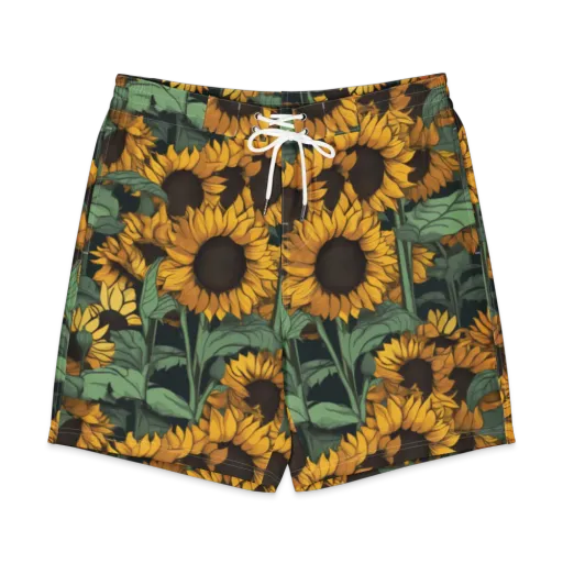 Golden Canopy on a Men's Board Shorts