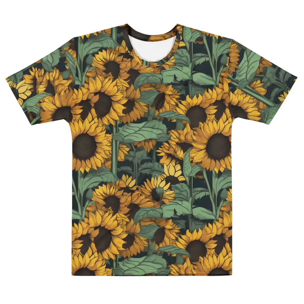 Golden Canopy on Men's Crew Neck T-Shirt — Front