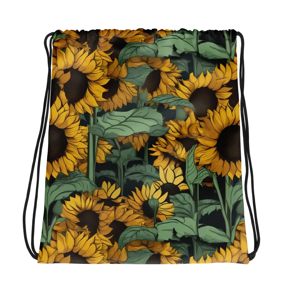 Golden Canopy on Drawstring Bag — Photo