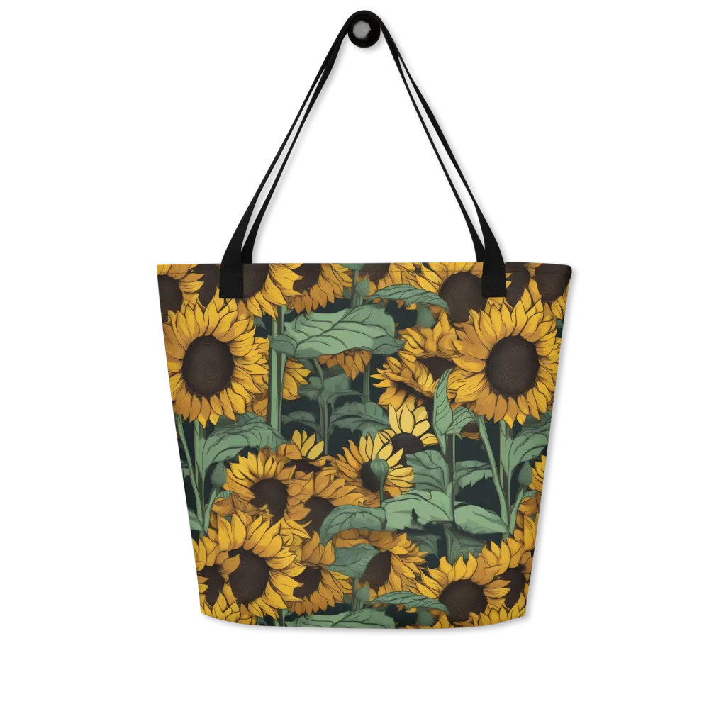 Golden Canopy on Large Tote Bag W/ Pocket — Front