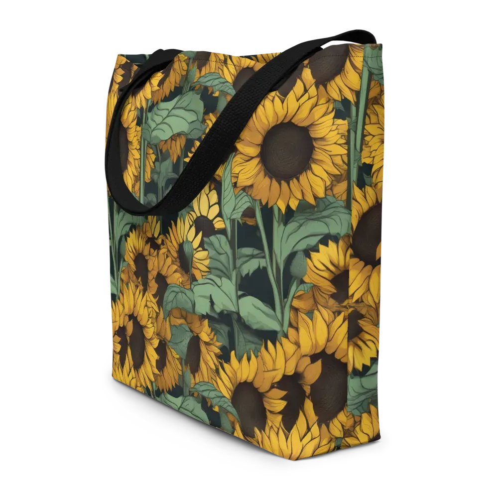 Golden Canopy on Large Tote Bag W/ Pocket — Front