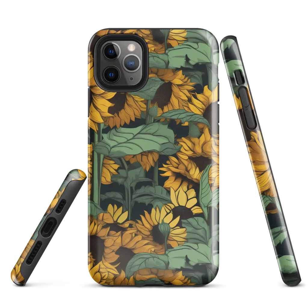 Golden Canopy on Tough Case for iPhone® — Front