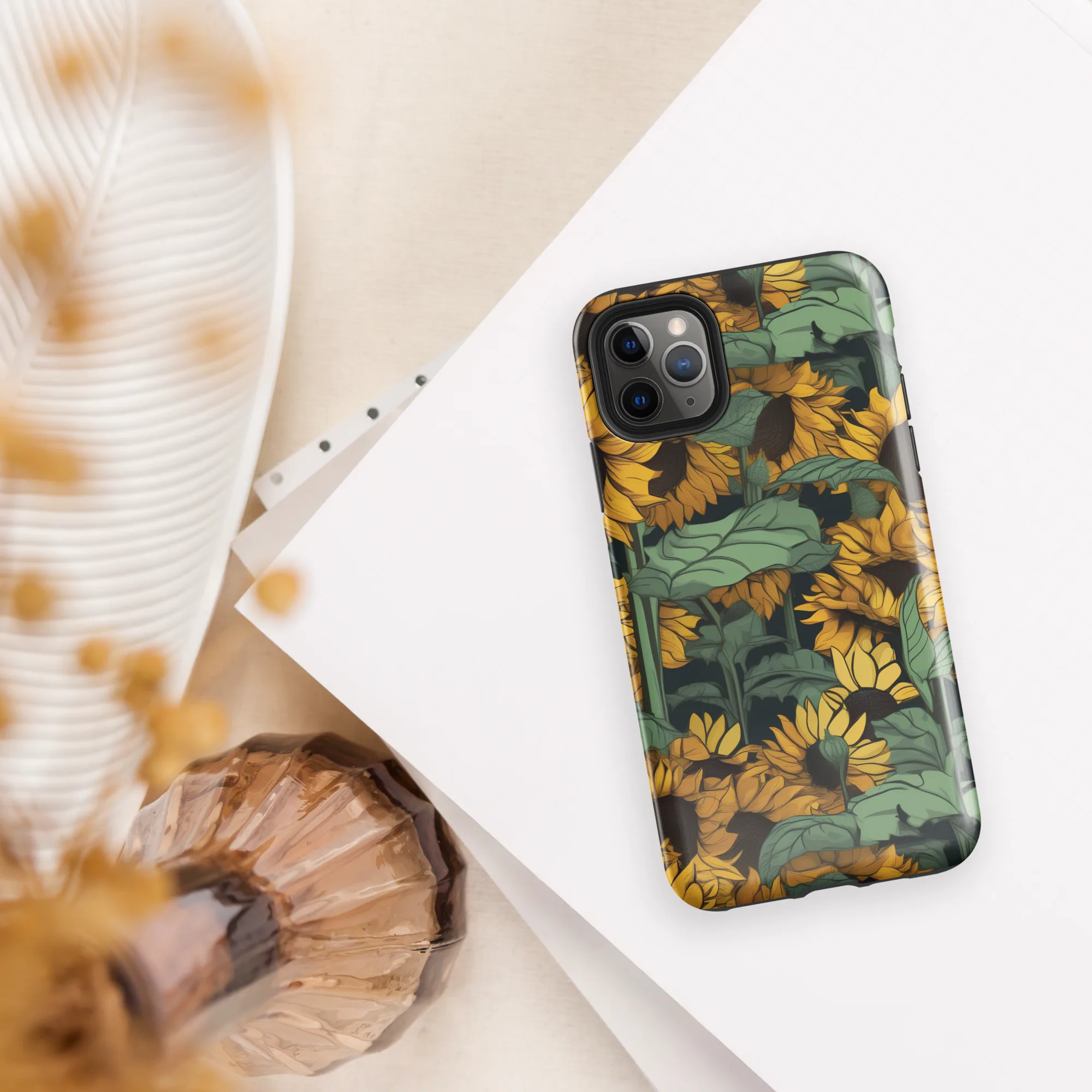 Golden Canopy on Tough Case for iPhone® — Front