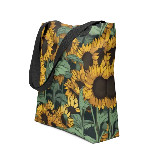 Golden Canopy on a Tote Bag