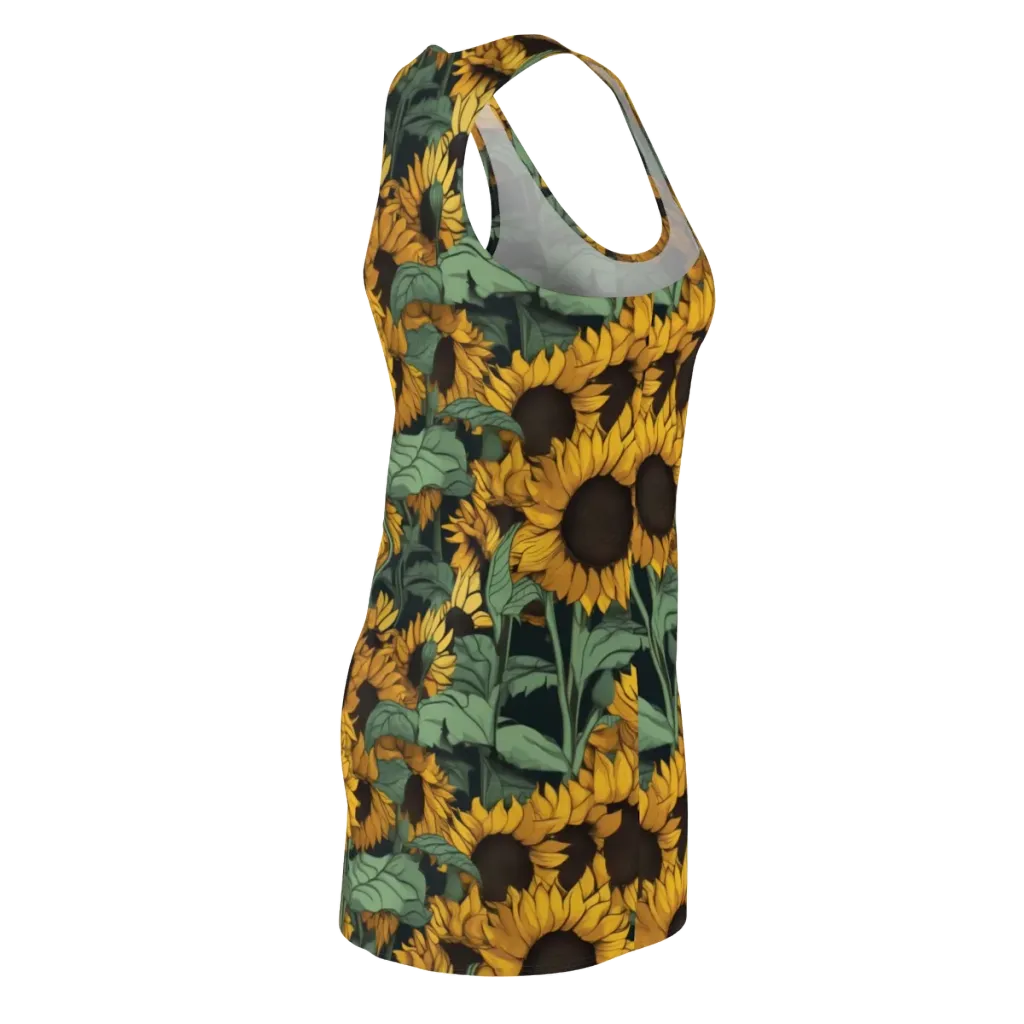 Golden Canopy on Racerback Dress — Back Side