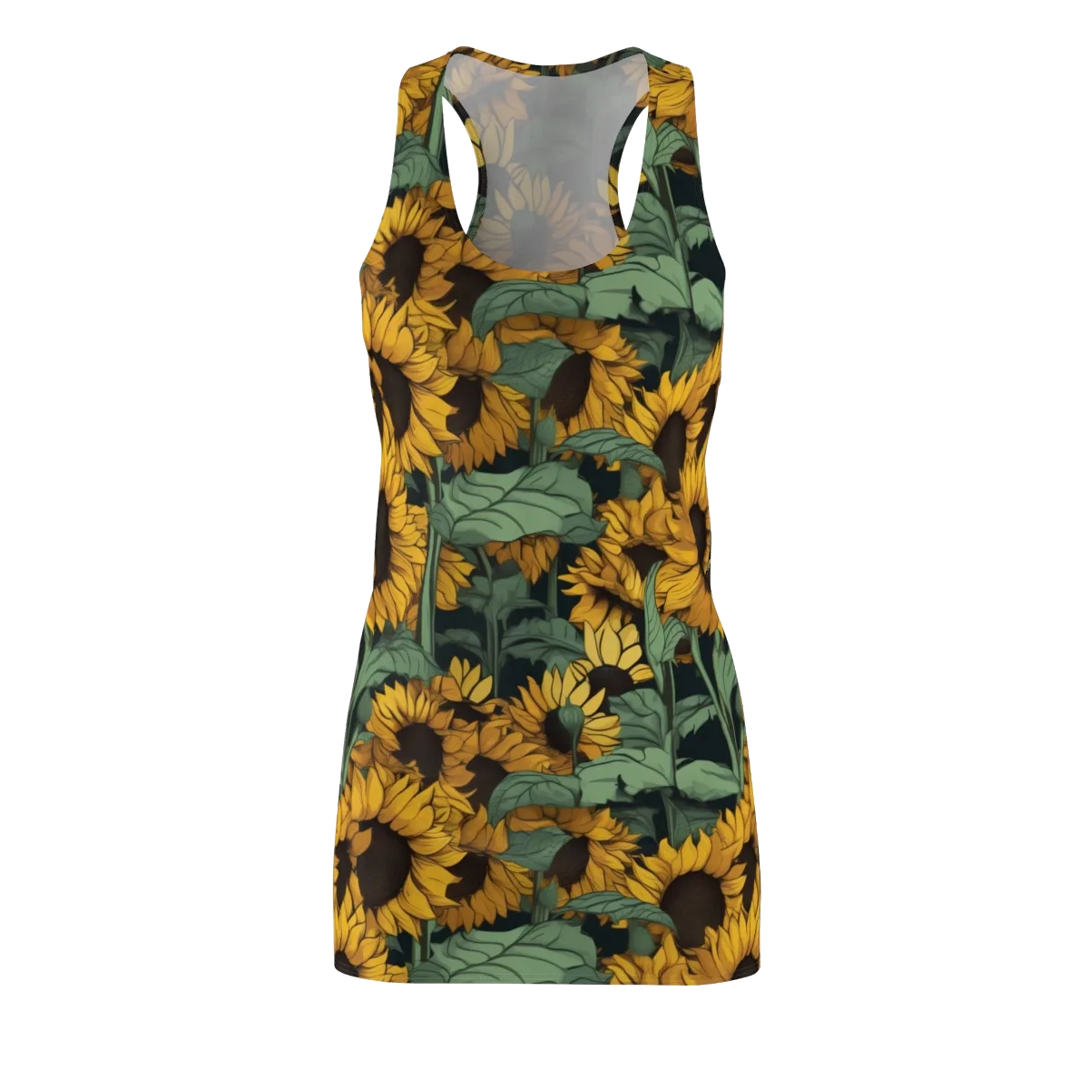 Golden Canopy on Racerback Dress — Front
