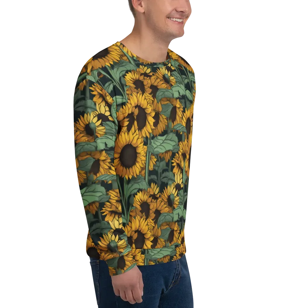 Golden Canopy on Sweatshirt — Right Front