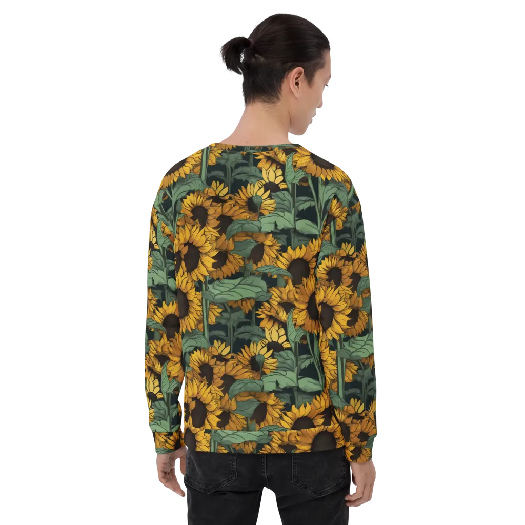 Golden Canopy on Sweatshirt — Back