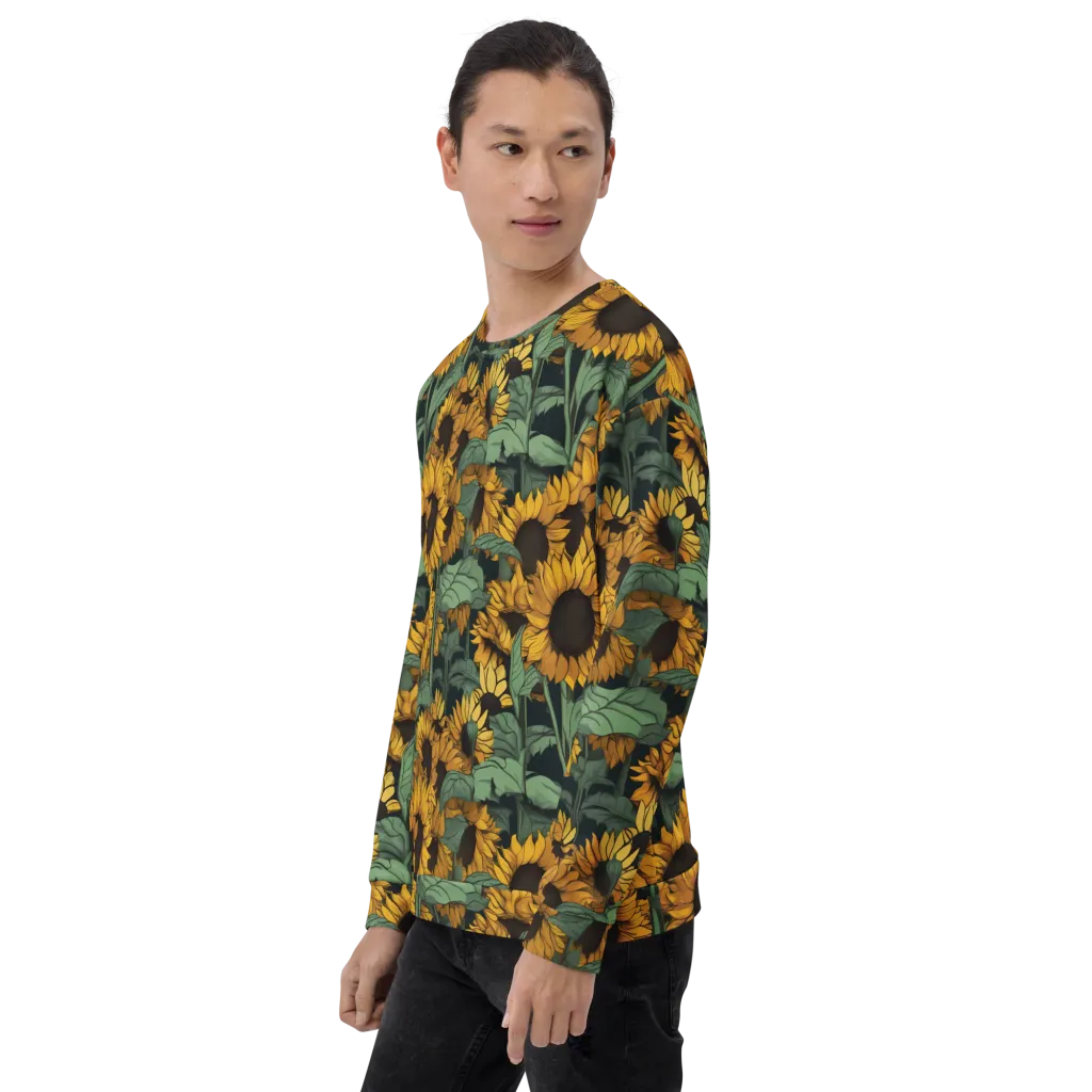 Golden Canopy on Sweatshirt — Left Front