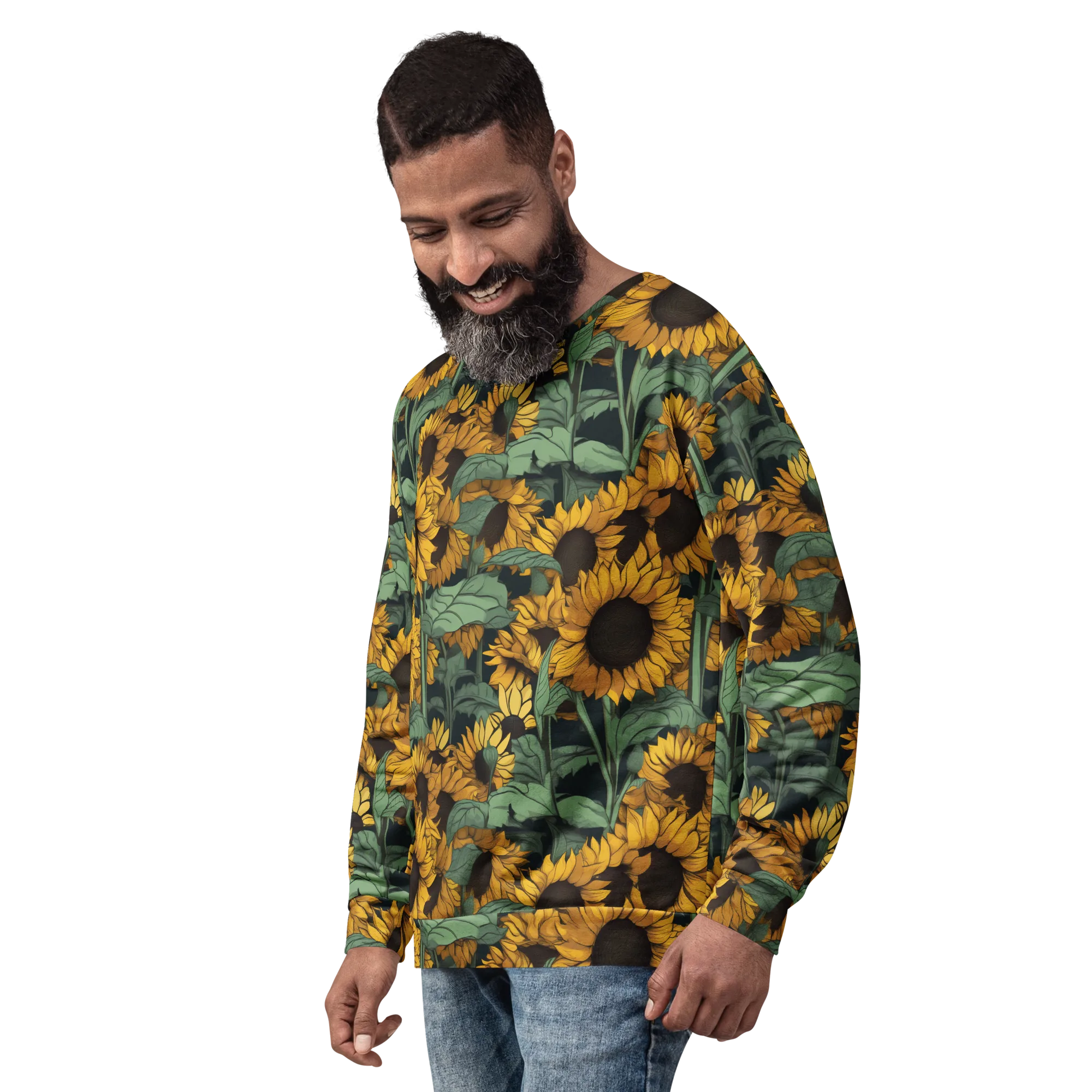 Golden Canopy on Sweatshirt — Left Front