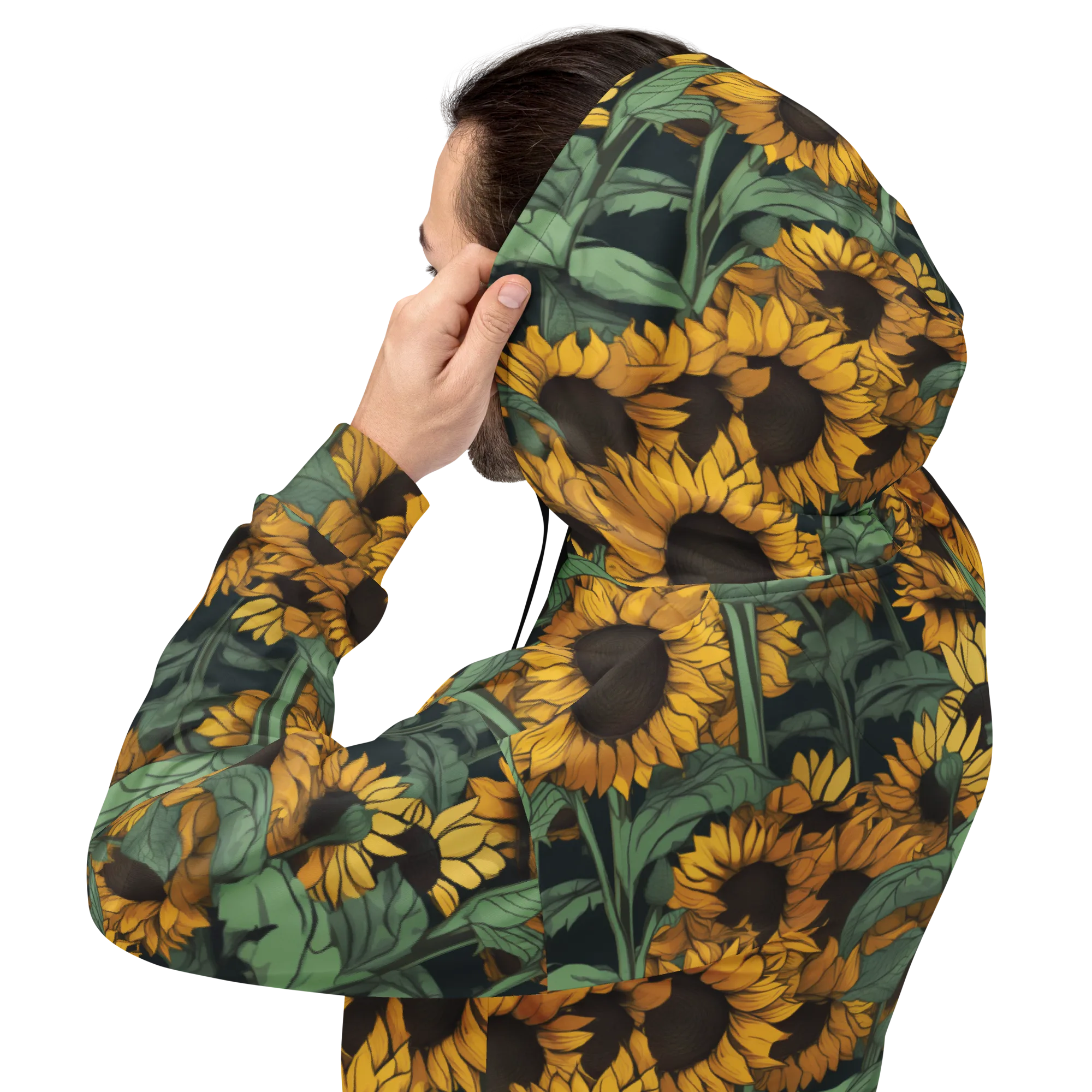 Golden Canopy on Hoodie — Back