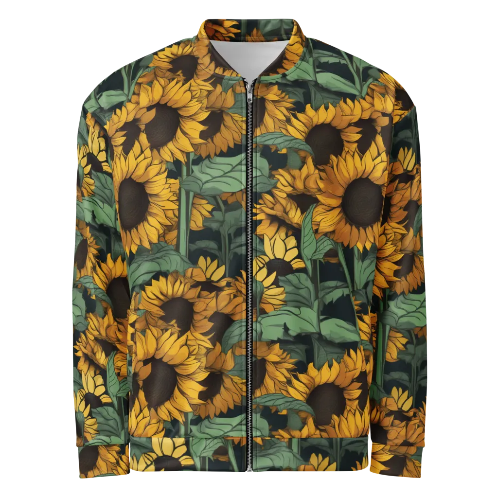 Golden Canopy on Bomber Jacket — Front