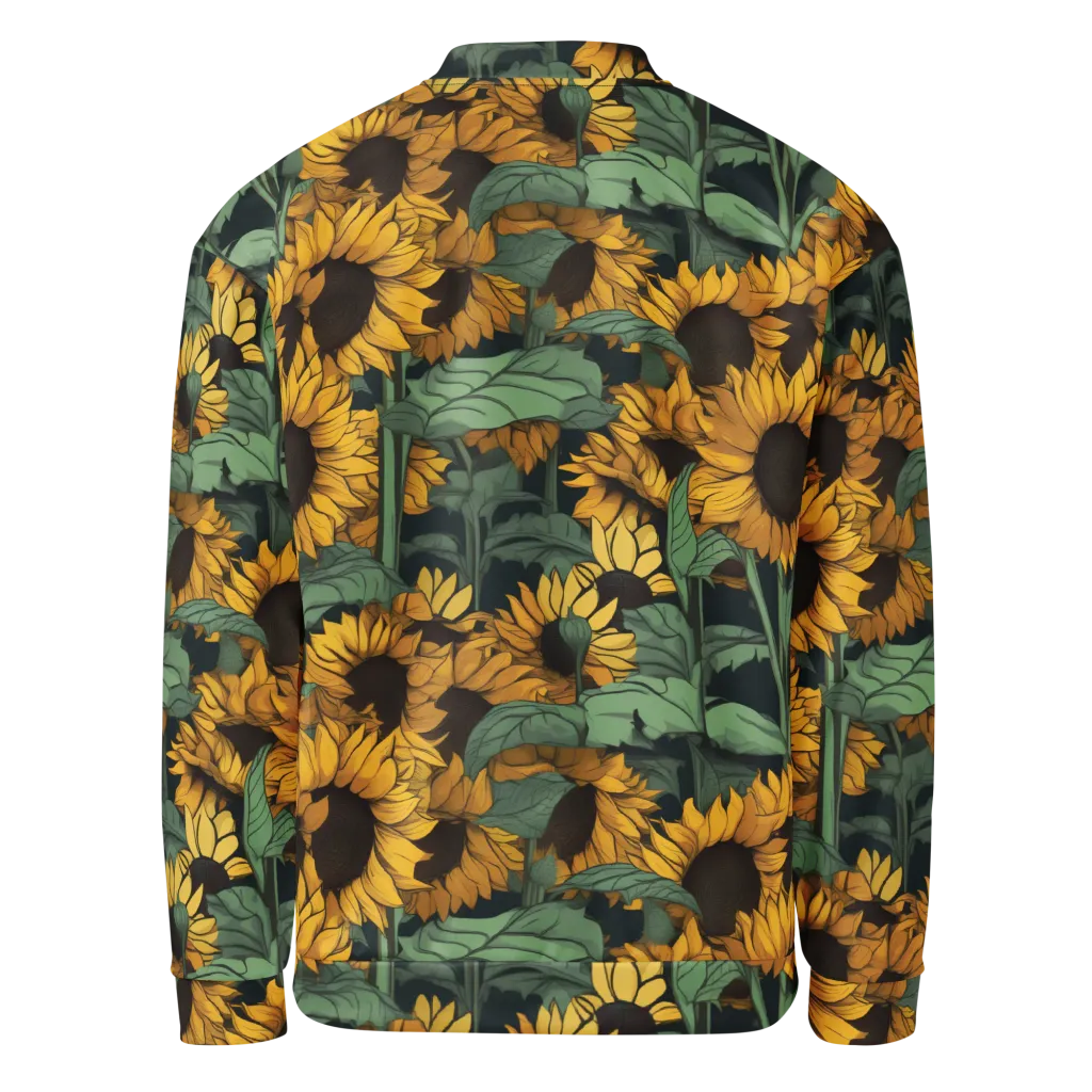 Golden Canopy on Bomber Jacket — Back
