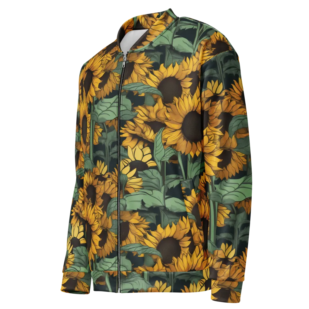 Golden Canopy on Bomber Jacket — Left Front